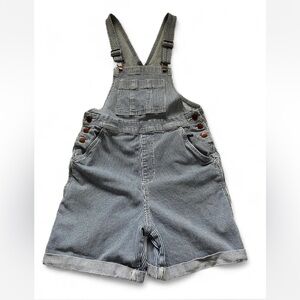 Blue & White Striped Shortalls!